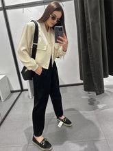 Mode Frau Bomber Jacken für Frauen 2024 Frühling Herbst Weibliche Langarm Mäntel Damen Große Taschen Jacke Neue Oberbekleidung